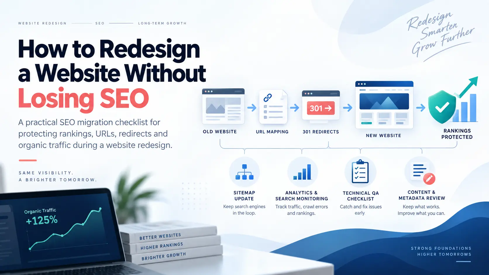 How to redesign a website without losing SEO rankings